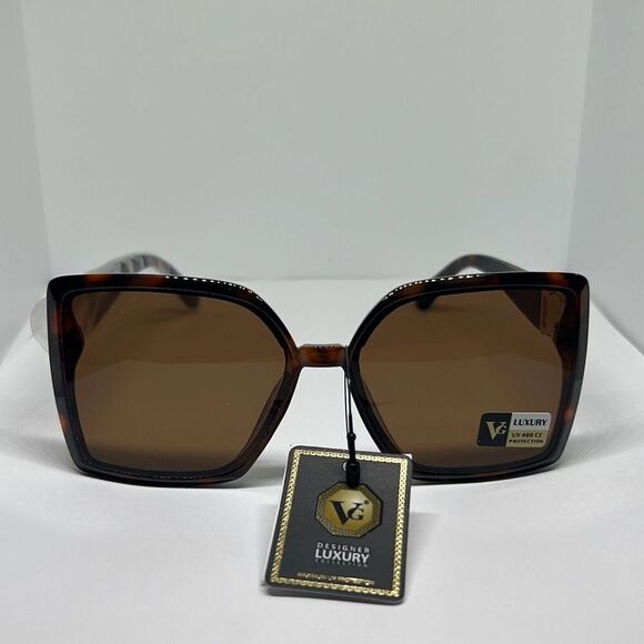 VG Women’s Tortoise Sunglasses - Picture 3 of 3